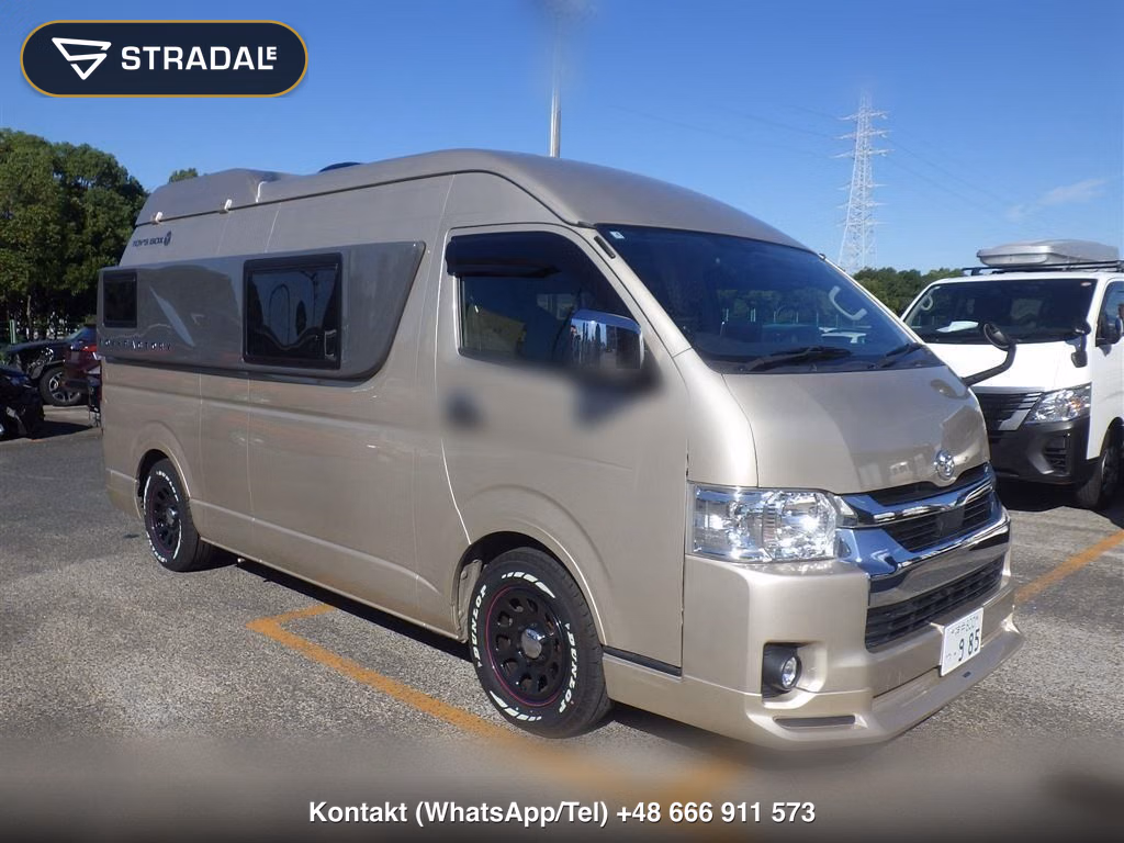 TOYOTA HIACE VAN 4D CAMPING 2022, aukcja z Japonii, zdjęcie 1