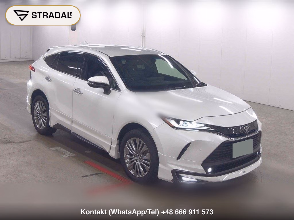 TOYOTA HARRIER 4WD Z 2022, aukcja z Japonii, zdjęcie 1