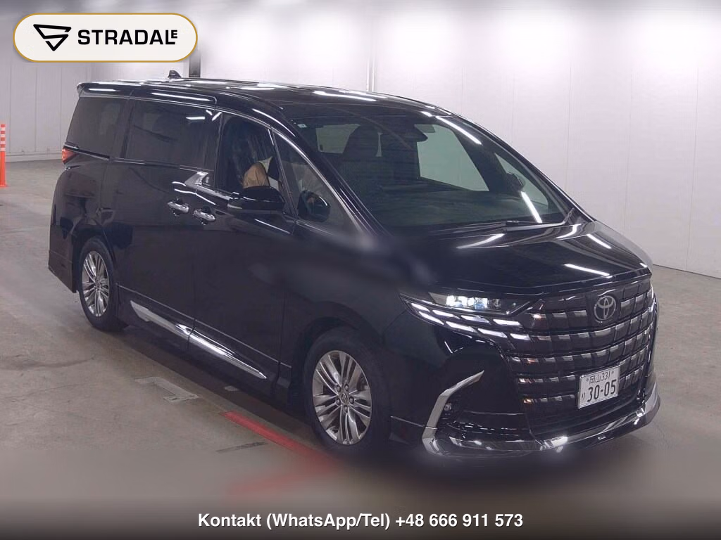 TOYOTA ALPHARD Z 2025, aukcja z Japonii, zdjęcie 1
