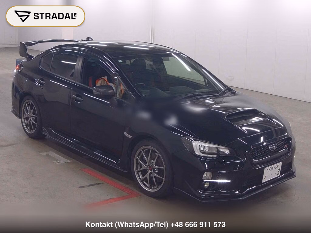 SUBARU WRX STI 4WD STI TYPE S 2016, aukcja z Japonii, zdjęcie 1