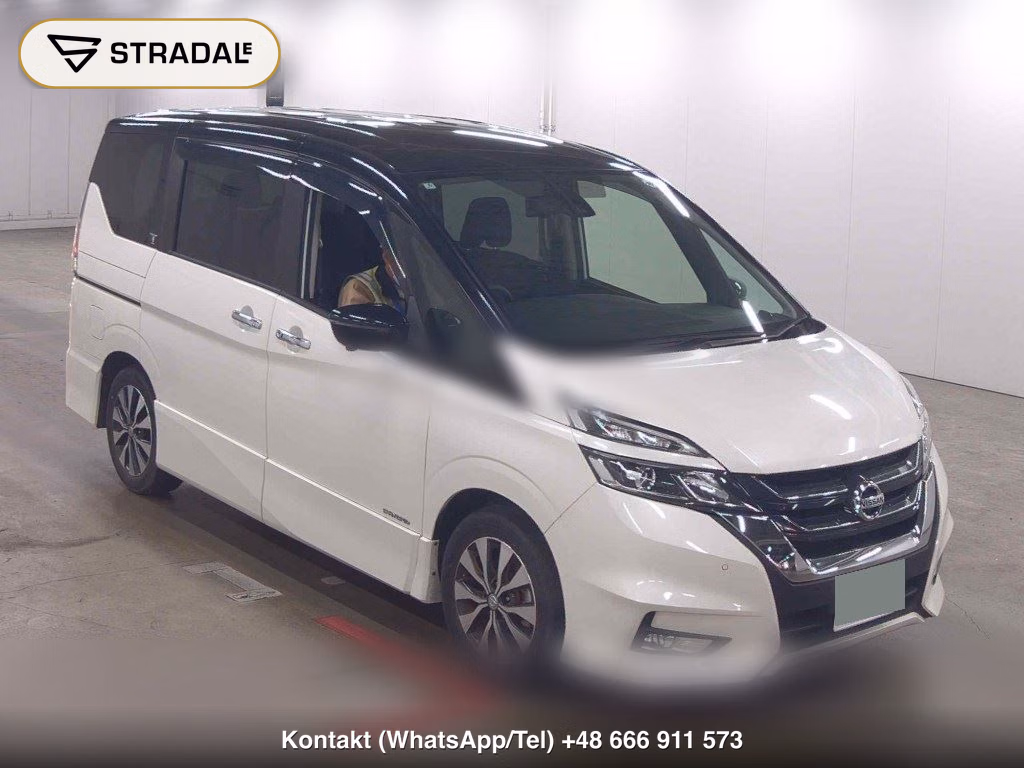 NISSAN SERENA 5D HIGHWAY STAR V SELECTION Ⅱ 2019, aukcja z Japonii, zdjęcie 1