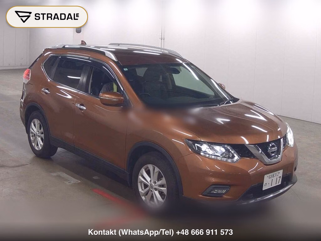 NISSAN X-TRAIL 4WD 20X EMERGENCY BRAKE PACKAGE 2017, aukcja z Japonii, zdjęcie 1