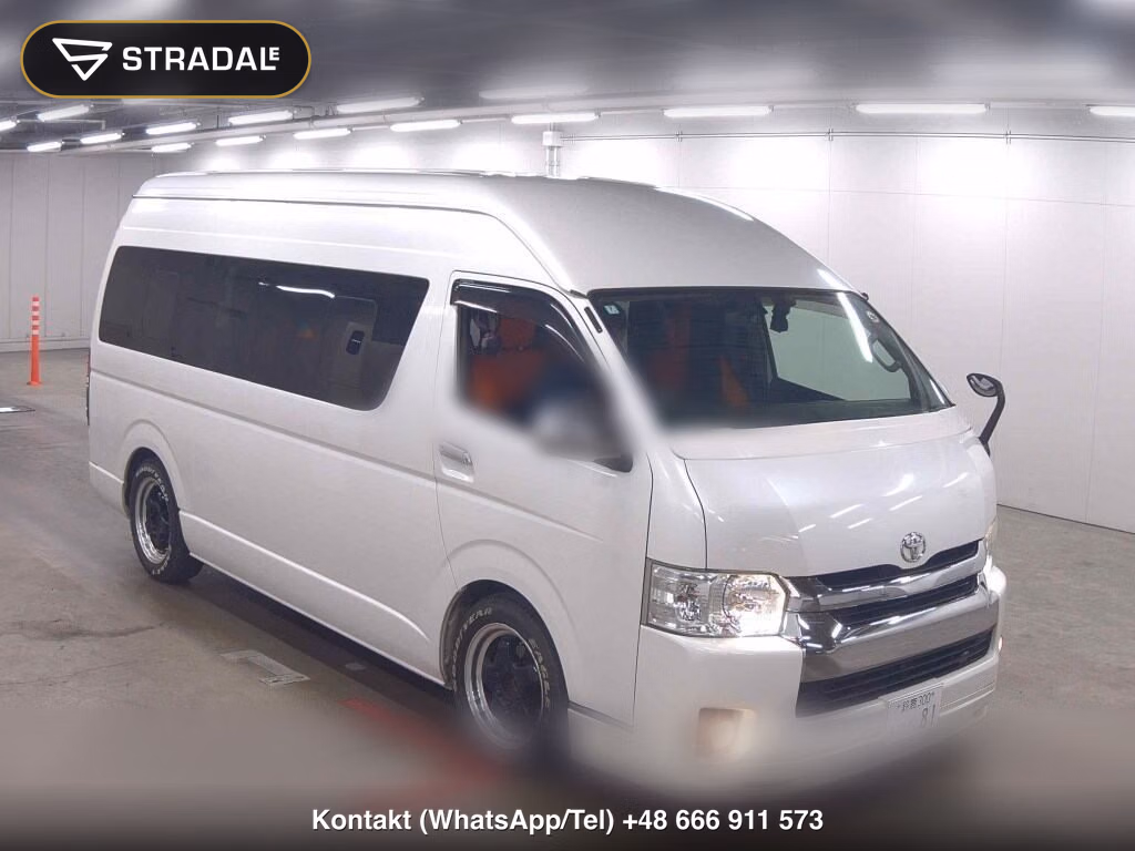 TOYOTA HIACE COMMUTER 4D SUPER LONG GL 2014, aukcja z Japonii, zdjęcie 1