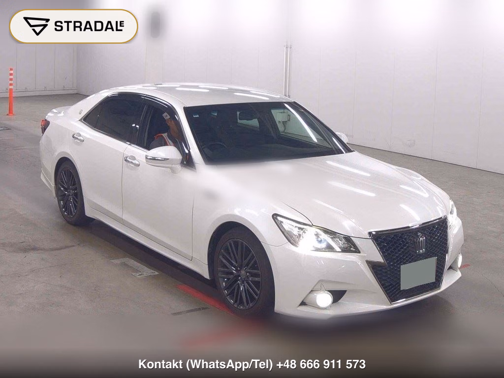 TOYOTA CROWN HYBRID ATHLETE S BLACK STYLE 2014, aukcja z Japonii, zdjęcie 1