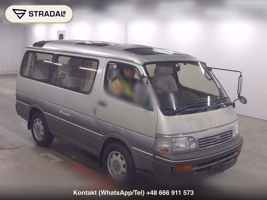 TOYOTA HIACE WAGON 4D SUPER CUSTOM LIMITED 1995, aukcja z Japonii, zdjęcie 1