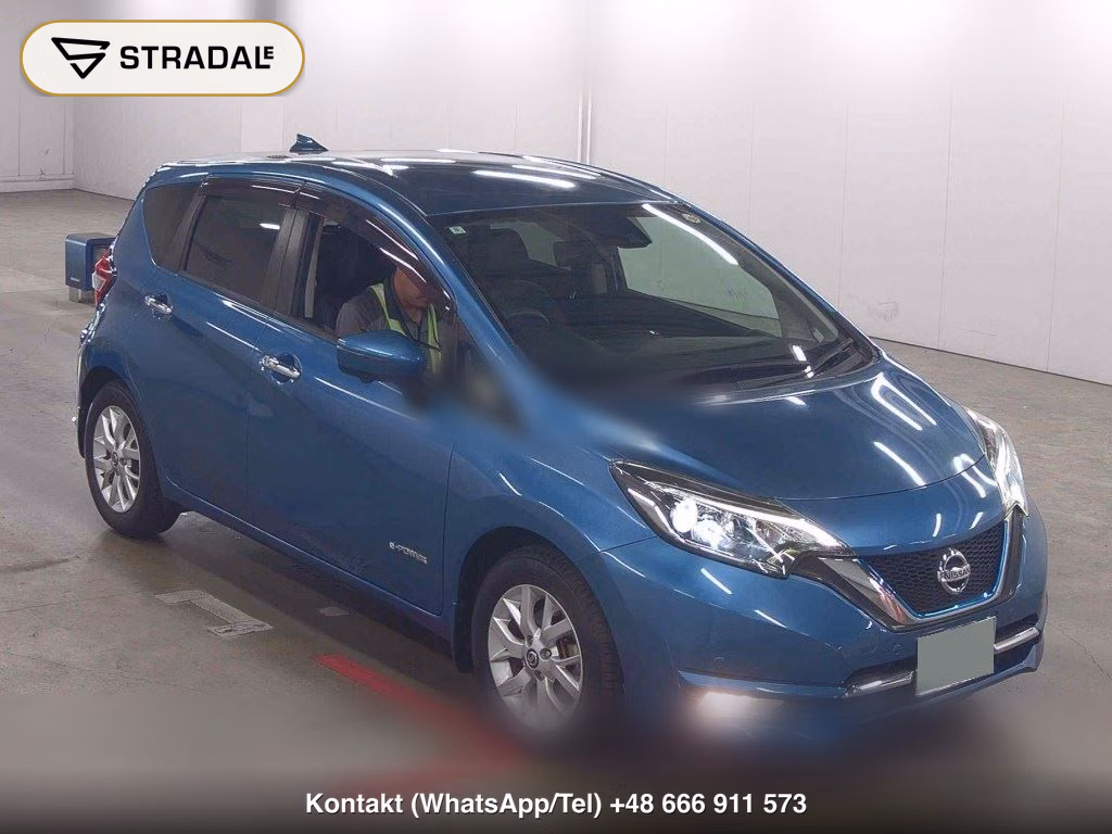 NISSAN NOTE E-POWER MEDALIST 2018, aukcja z Japonii, zdjęcie 1