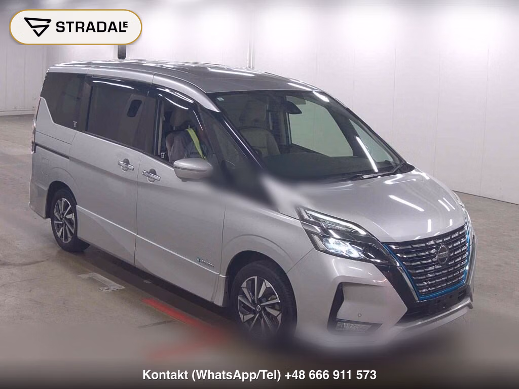 NISSAN SERENA 5D E-POWER HIGHWAY STAR V 2019, aukcja z Japonii, zdjęcie 1