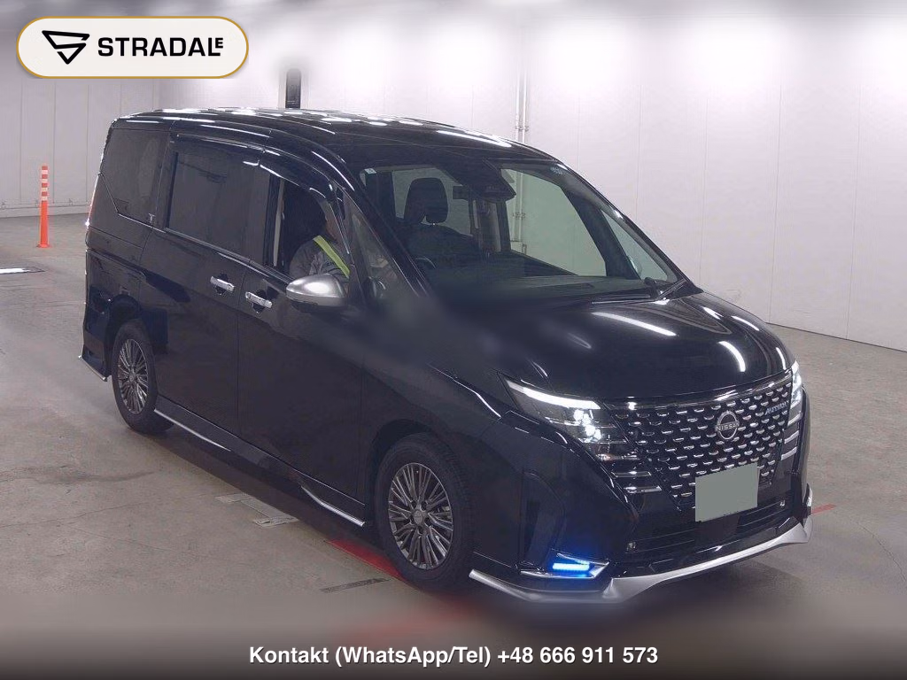 NISSAN SERENA 5D E-POWER AUTECH 2023, aukcja z Japonii, zdjęcie 1