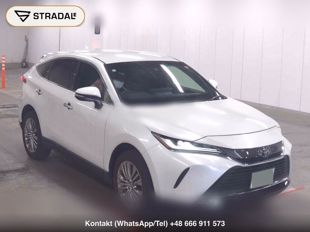 TOYOTA HARRIER Z 2022, aukcja z Japonii, zdjęcie 1