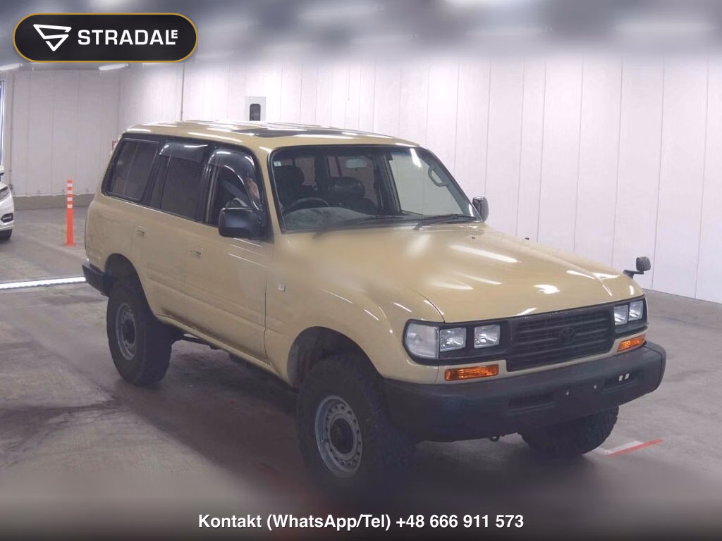 TOYOTA LAND CRUISER 80 4WD VX LIMITED 1997, aukcja z Japonii, zdjęcie 1