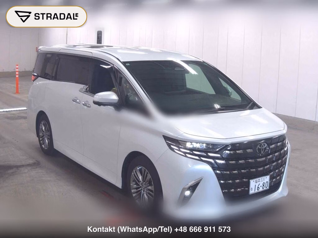 TOYOTA ALPHARD Z 2024, aukcja z Japonii, zdjęcie 1