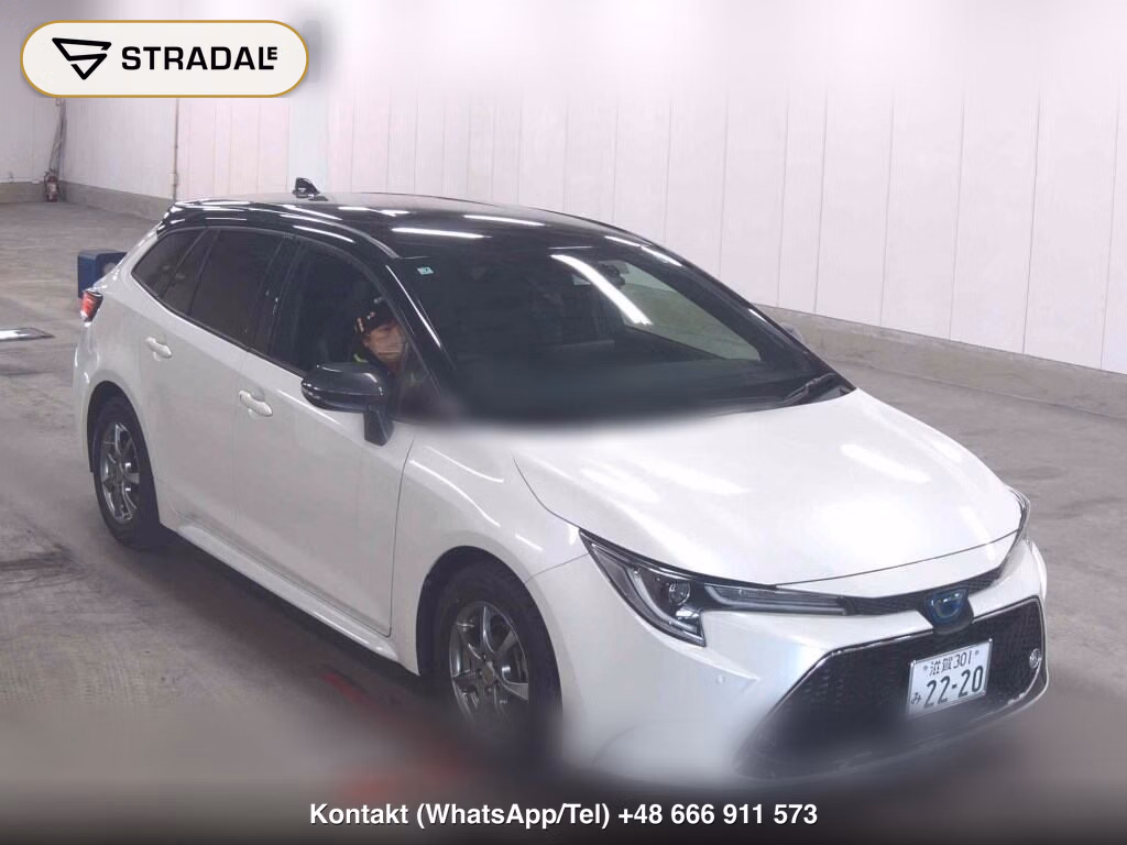 TOYOTA COROLLA TOURING HYBRID WXB 2021, aukcja z Japonii, zdjęcie 1