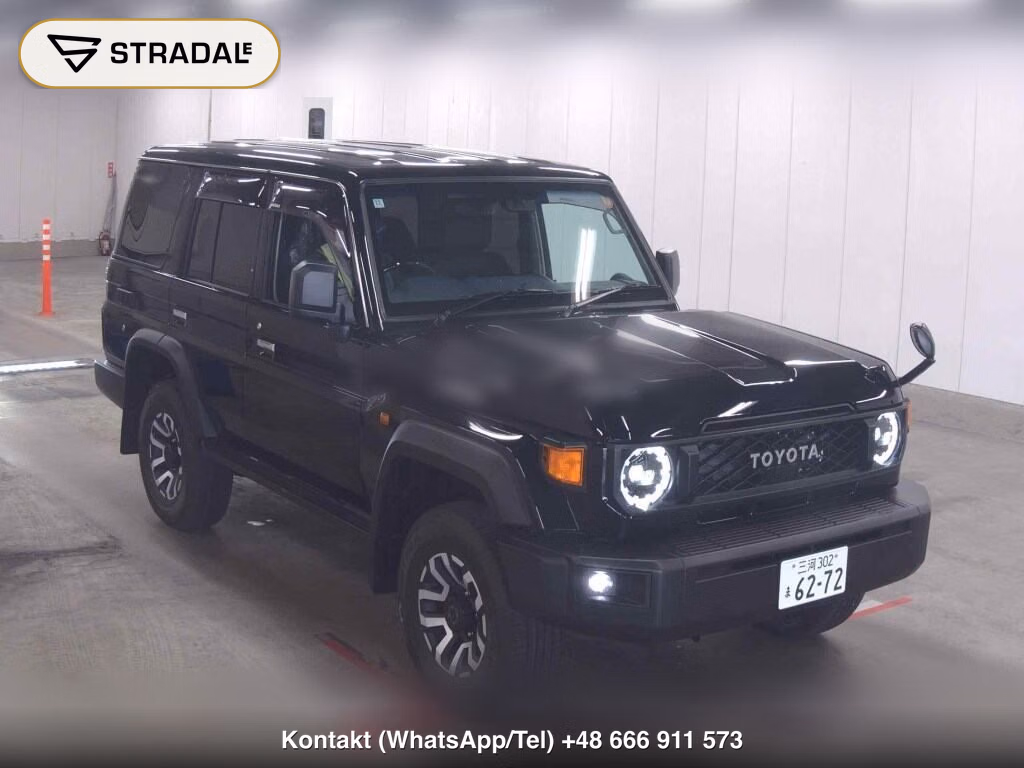 TOYOTA LAND CRUISER 70 5D 4WD AX 2024, aukcja z Japonii, zdjęcie 1