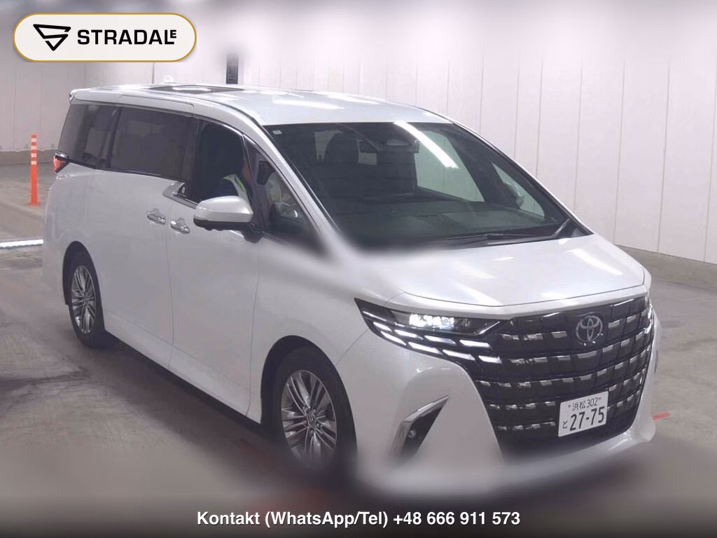 TOYOTA ALPHARD Z 2024, aukcja z Japonii, zdjęcie 1