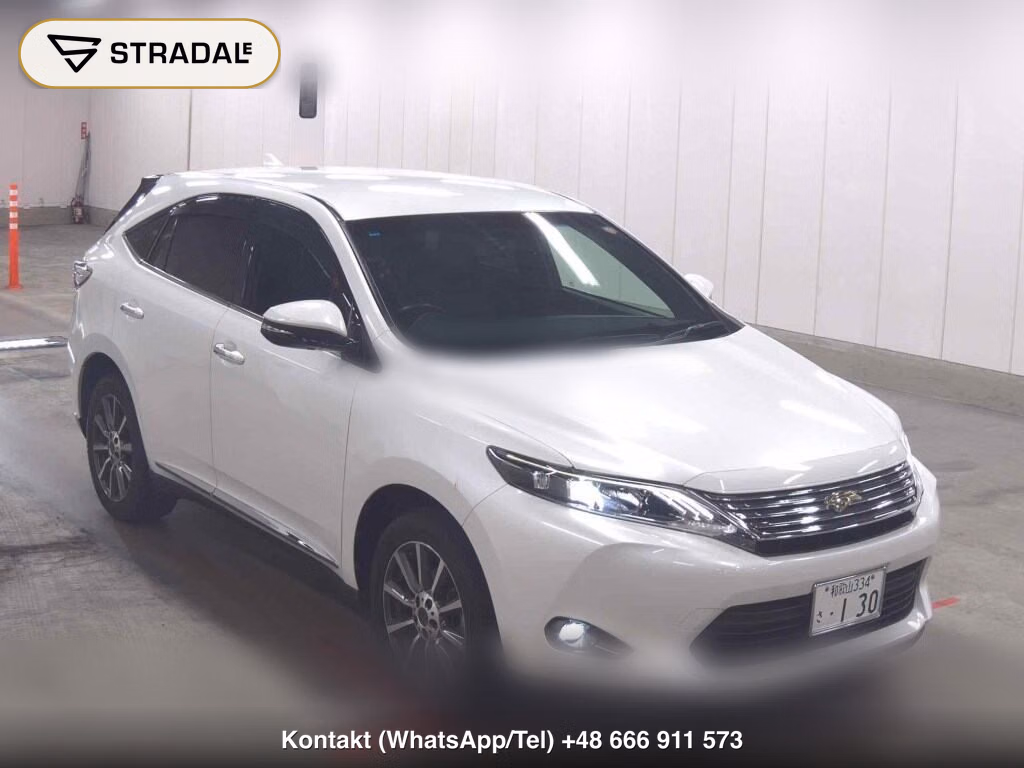 TOYOTA HARRIER ELEGANCE 2014, aukcja z Japonii, zdjęcie 1