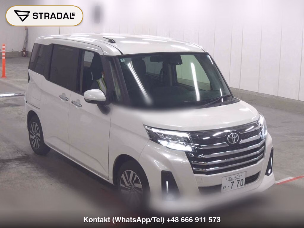 TOYOTA ROOMY CUSTOM G 2025, aukcja z Japonii, zdjęcie 1