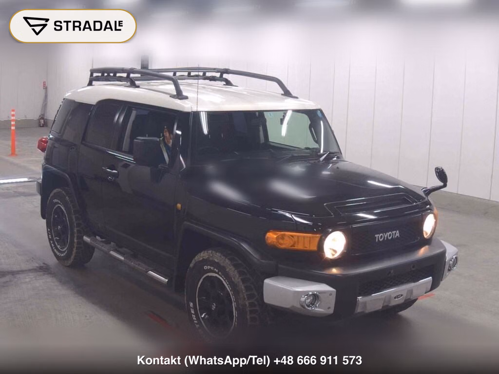 TOYOTA FJ CRUISER 4WD BLACK COLOR PACKAGE 2014, aukcja z Japonii, zdjęcie 1