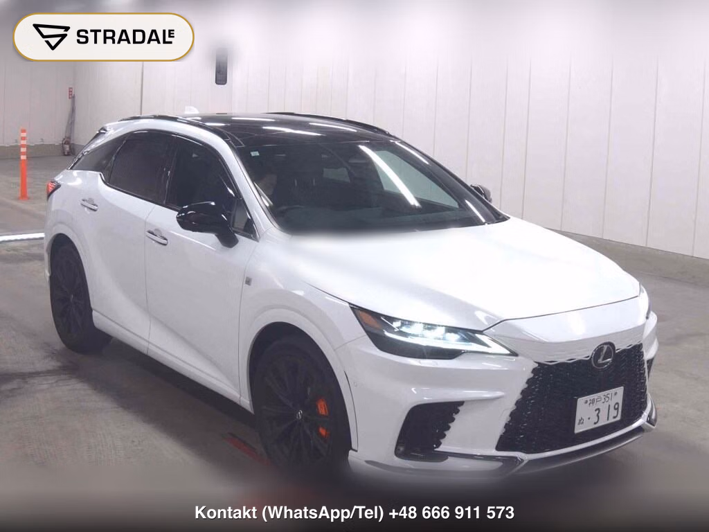 LEXUS RX 4WD RX500H F SPORT PERFORMANCE 2023, aukcja z Japonii, zdjęcie 1