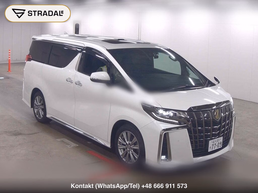 TOYOTA ALPHARD S TYPE GOLDⅢ 2022, aukcja z Japonii, zdjęcie 1