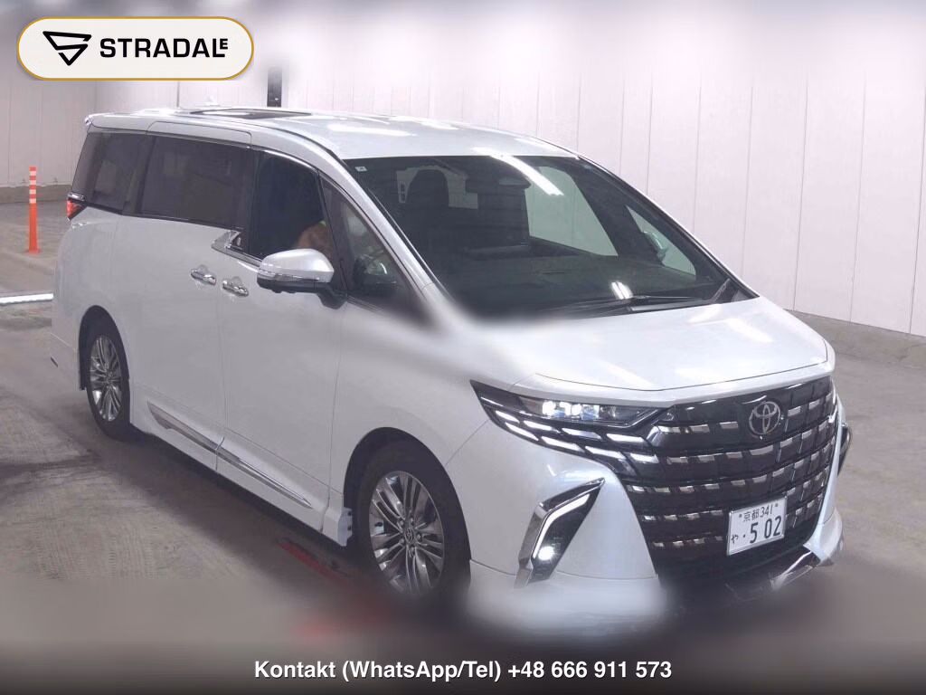 TOYOTA ALPHARD HYBRID Z 2025, aukcja z Japonii, zdjęcie 1