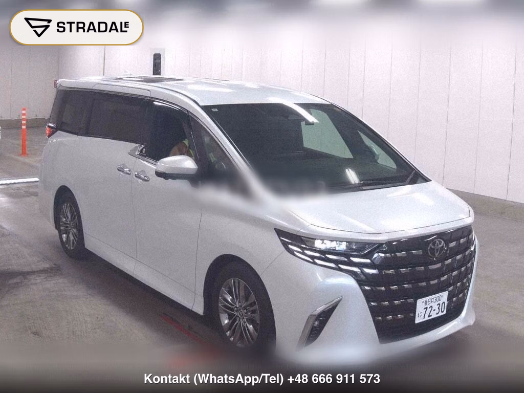 TOYOTA ALPHARD Z 2024, aukcja z Japonii, zdjęcie 1