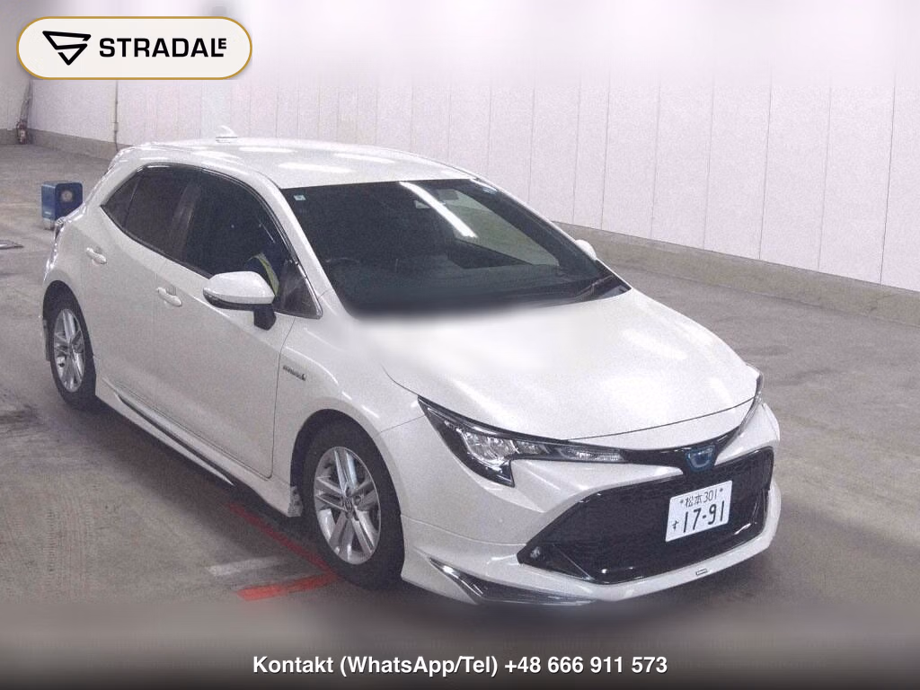 TOYOTA COROLLA SPORT HYBRID G 2018, aukcja z Japonii, zdjęcie 1