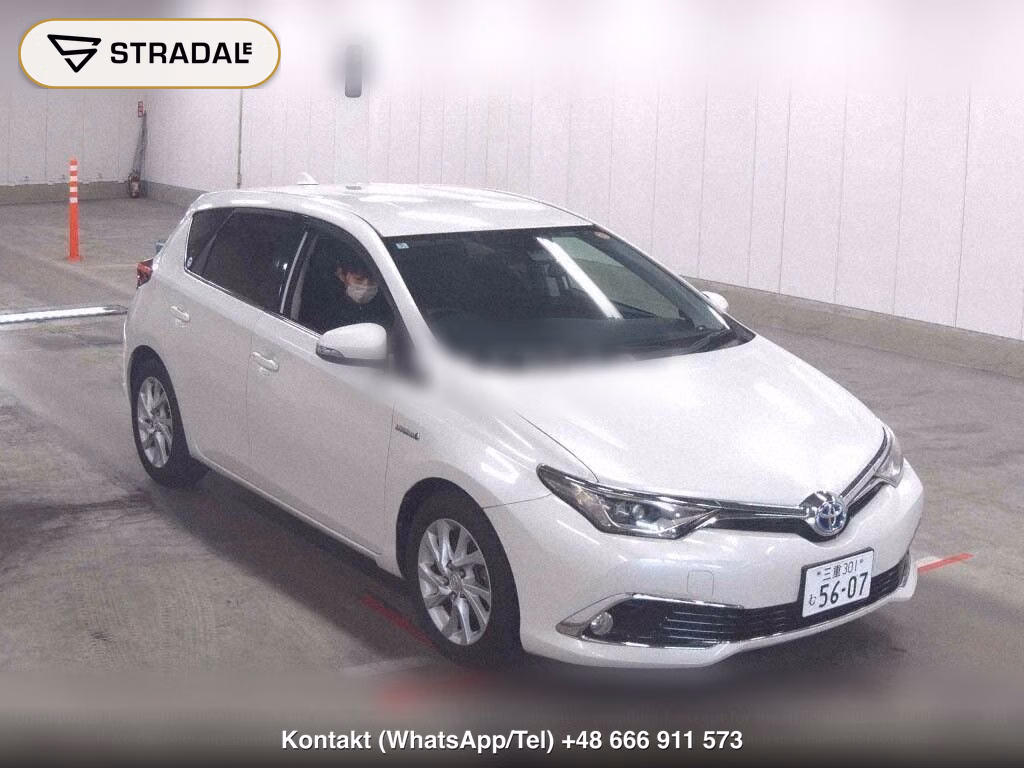 TOYOTA AURIS HYBRID 2016, aukcja z Japonii, zdjęcie 1