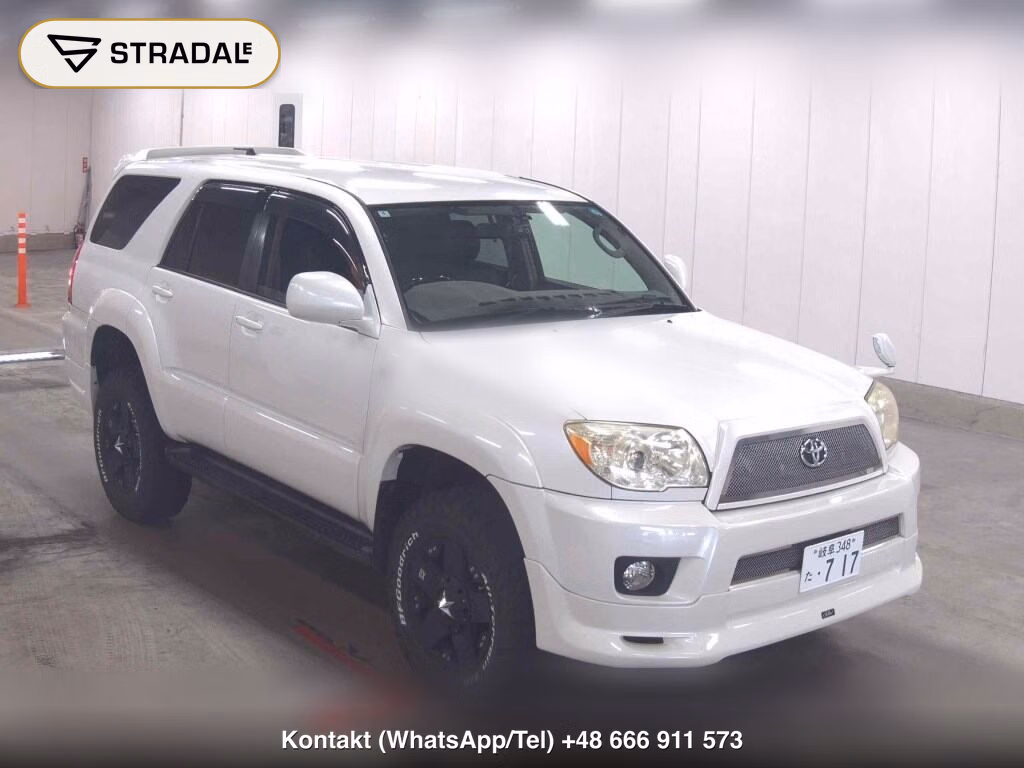 TOYOTA HILUX SURF 5D 4WD SSR-X 2007, aukcja z Japonii, zdjęcie 1