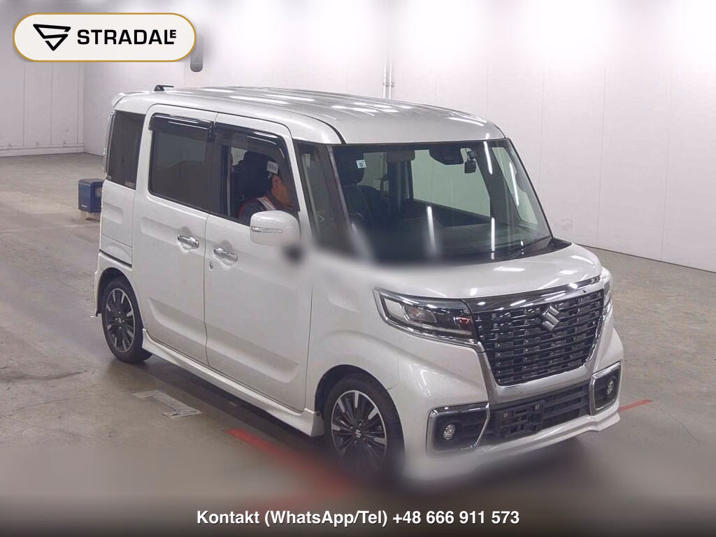 SUZUKI SPACIA CUSTOM HYBRID XS 2019, aukcja z Japonii, zdjęcie 1