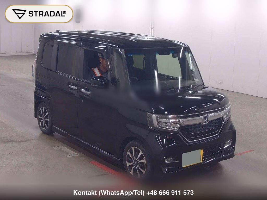 HONDA N-BOX CUSTOM G･L HONDA SENSING 2017, aukcja z Japonii, zdjęcie 1