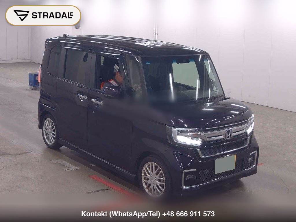 HONDA N-BOX CUSTOM L･TURBO 2022, aukcja z Japonii, zdjęcie 1