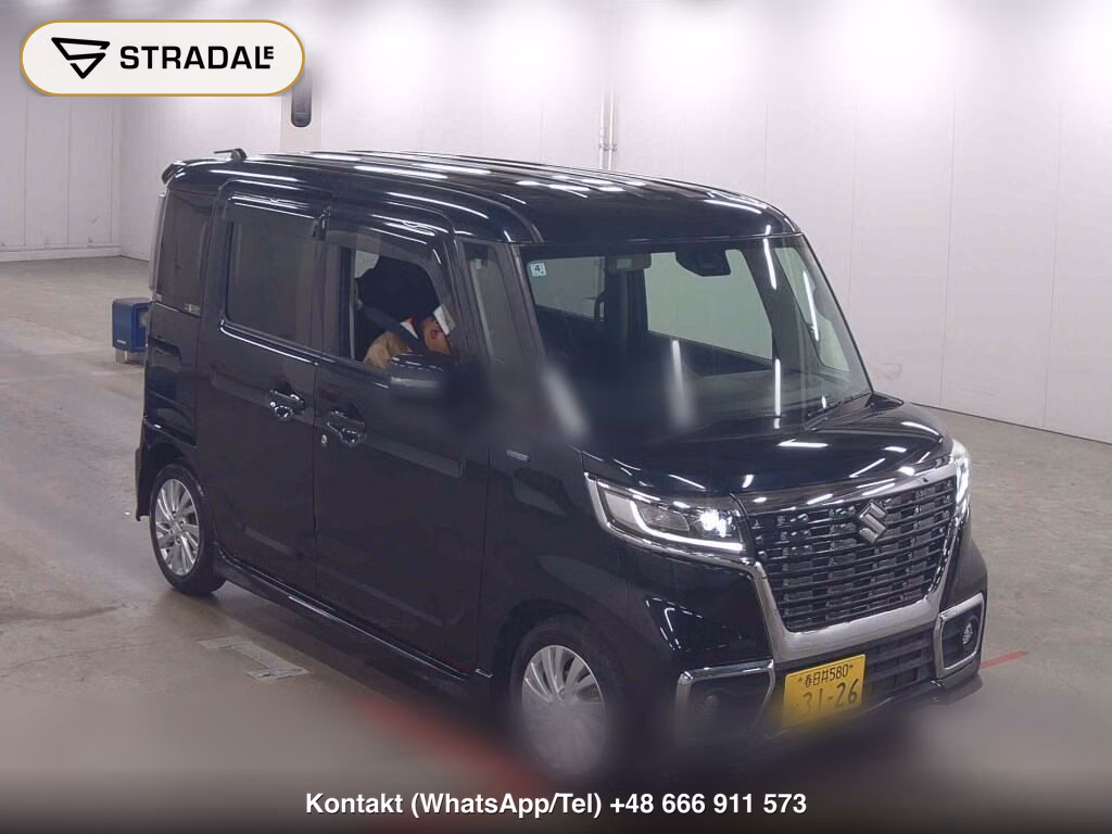 SUZUKI SPACIA CUSTOM HYBRID GS 2020, aukcja z Japonii, zdjęcie 1