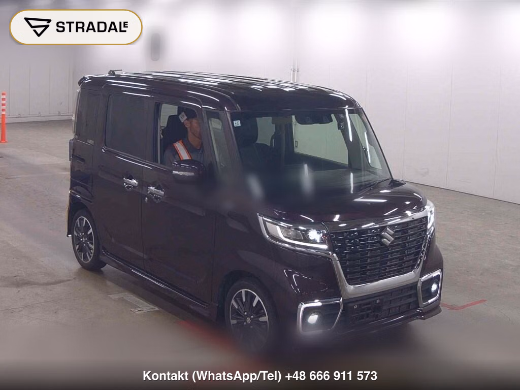 SUZUKI SPACIA CUSTOM HYBRID XS 2021, aukcja z Japonii, zdjęcie 1