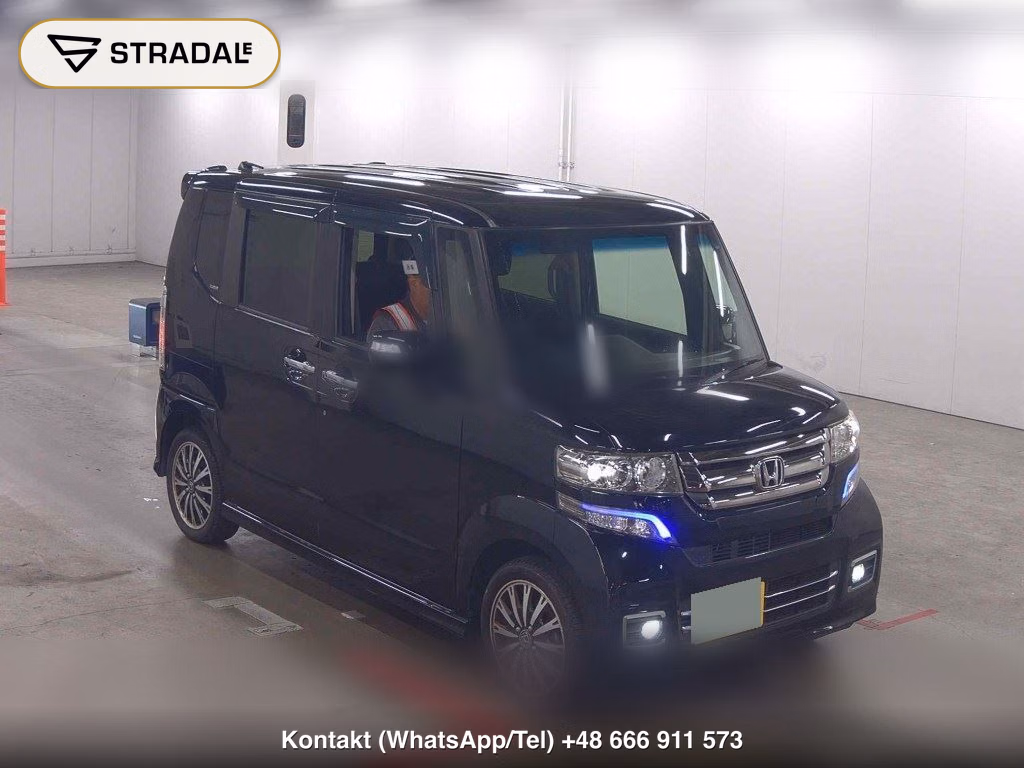 HONDA N-BOX CUSTOM 4WD G・TURBO L PACKAGE 2016, aukcja z Japonii, zdjęcie 1