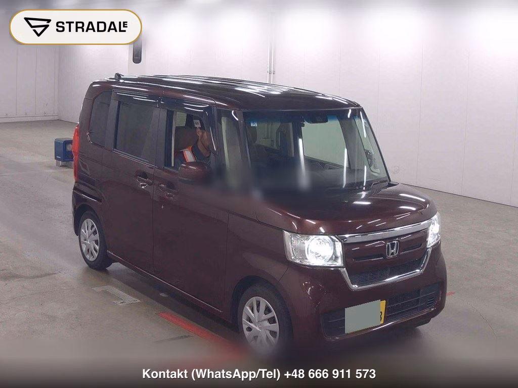 HONDA N-BOX G・L HONDA SENSING 2018, aukcja z Japonii, zdjęcie 1