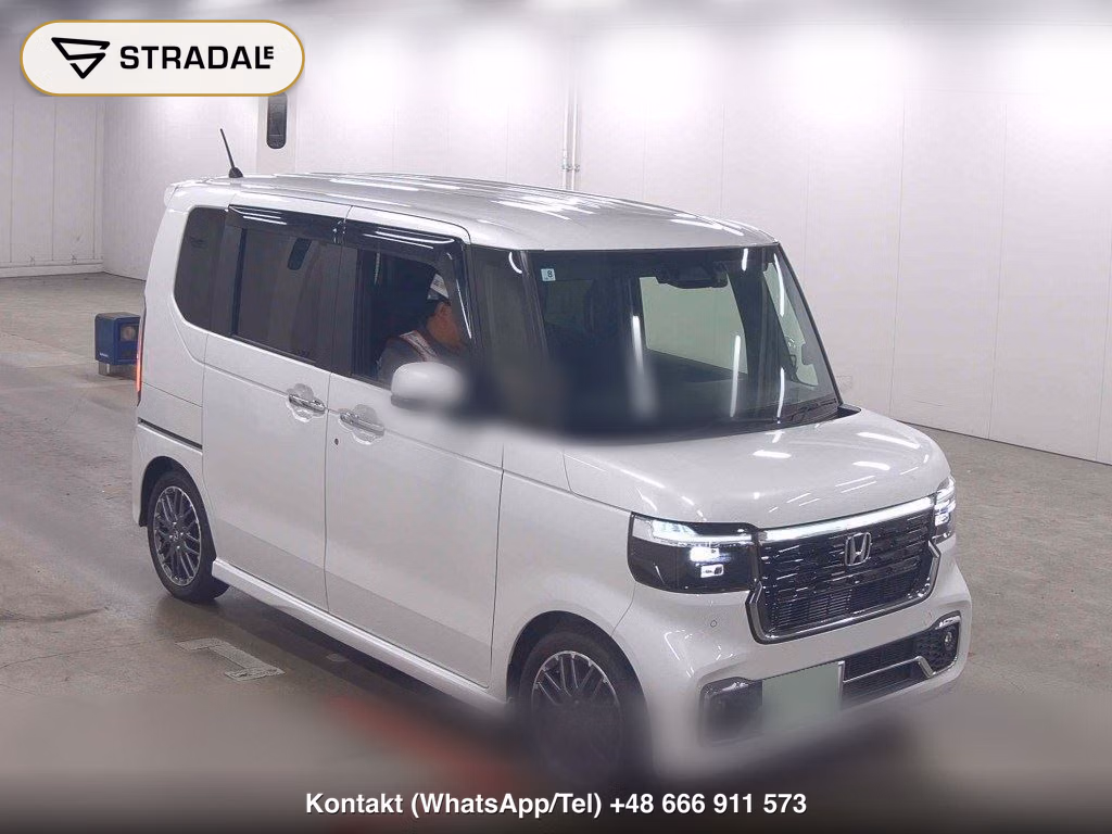 HONDA N-BOX CUSTOM TURBO 2025, aukcja z Japonii, zdjęcie 1
