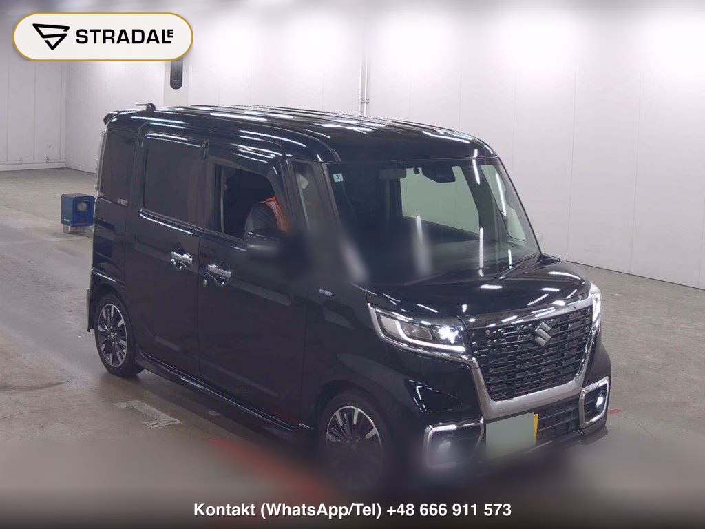 SUZUKI SPACIA CUSTOM HYBRID XS 2019, aukcja z Japonii, zdjęcie 1