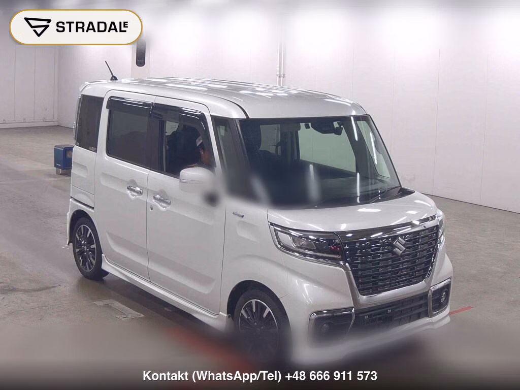 SUZUKI SPACIA CUSTOM HYBRID XS TURBO 2019, aukcja z Japonii, zdjęcie 1