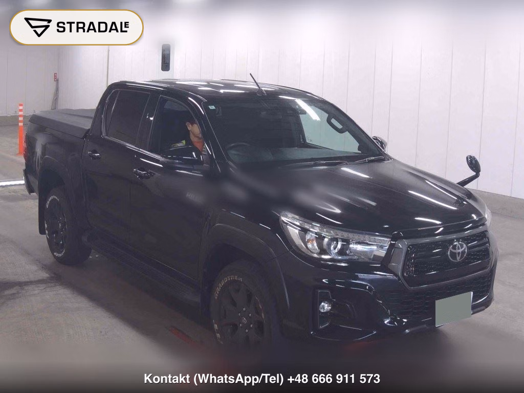 TOYOTA HILUX 4D 4WD Z BLACK RALLY EDITION 2020, aukcja z Japonii, zdjęcie 1