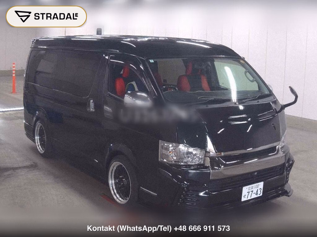 TOYOTA HIACE VAN 5D LONG SUPER GL DARK PRIME, miniaturka 2