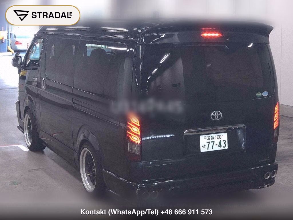 TOYOTA HIACE VAN 5D LONG SUPER GL DARK PRIME, miniaturka 3