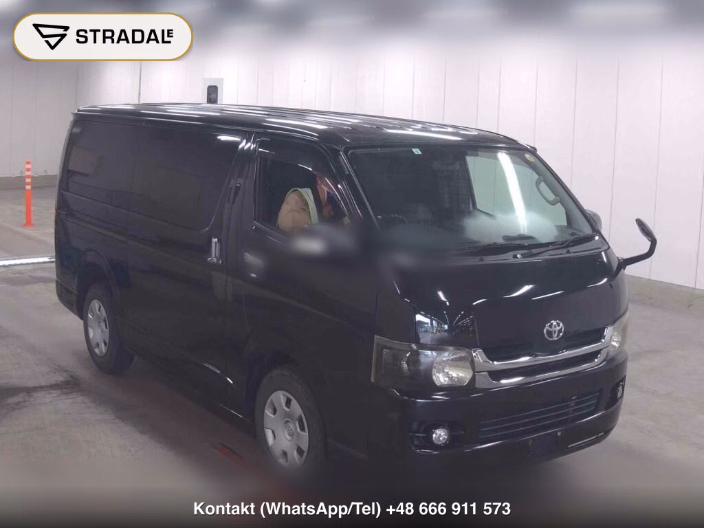 TOYOTA HIACE VAN 5D LONG SUPER GL 2008, aukcja z Japonii, zdjęcie 1