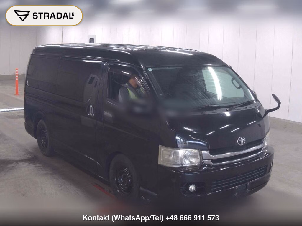 TOYOTA HIACE VAN 5D LONG SUPER GL 2009, aukcja z Japonii, zdjęcie 1