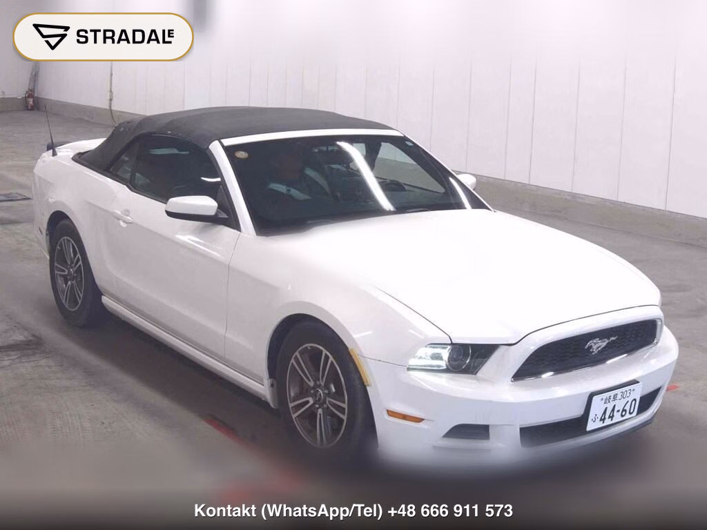 FORD MUSTANG OP V6 CONVERTIBLE PREMIUM 2013, aukcja z Japonii, zdjęcie 1