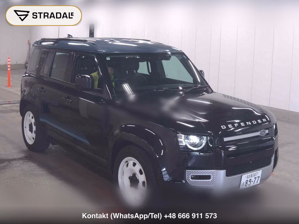 LAND ROVER DEFENDER 5D 4WD 110 COUNTY EXTERIOR PACK CURATED FOR JAP 2024, aukcja z Japonii, zdjęcie 1