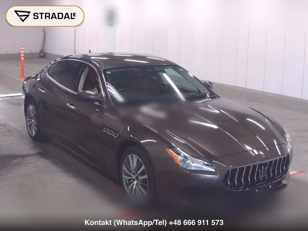 MASERATI QUATTROPORTE S 2017, aukcja z Japonii, zdjęcie 1