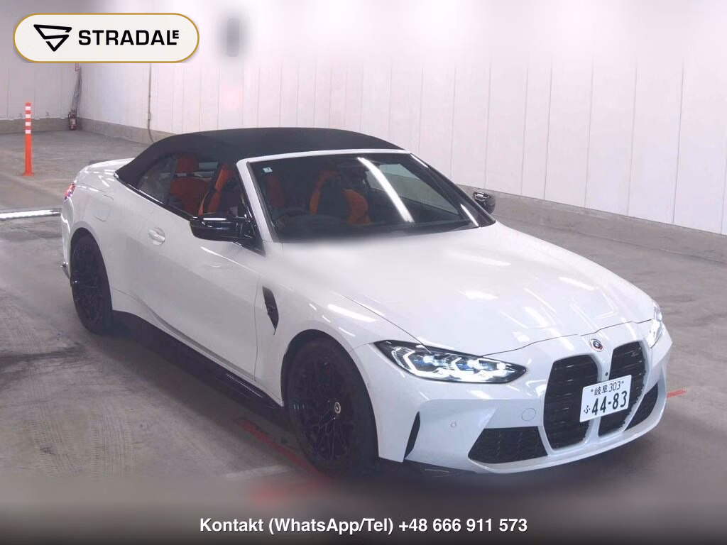 BMW M4 OP 4WD M4 CABRIOLET COMPETITION M XDRIVE 2023, aukcja z Japonii, zdjęcie 1