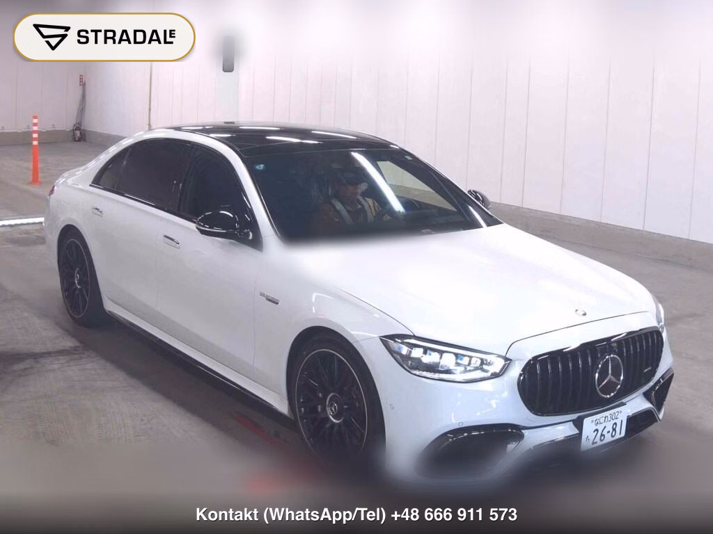 MERCEDES AMG S-CLASS 4D 4WD S63 E PERFORMANCE 2024, aukcja z Japonii, zdjęcie 1
