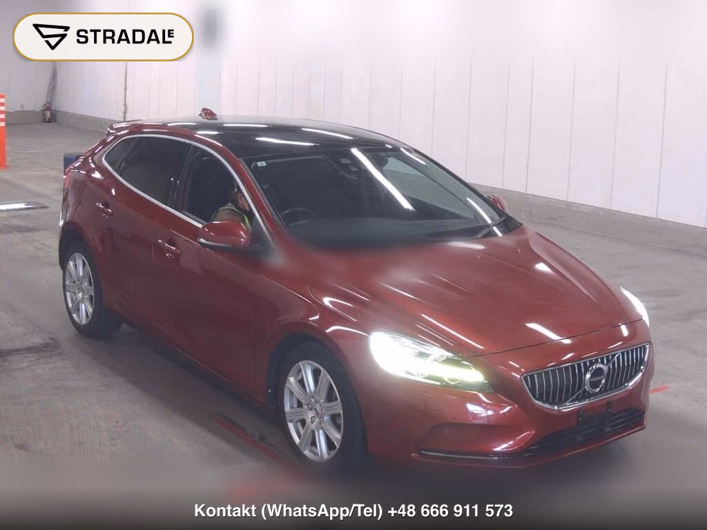 VOLVO V40 T3 INSCRIPTION 2017, aukcja z Japonii, zdjęcie 1