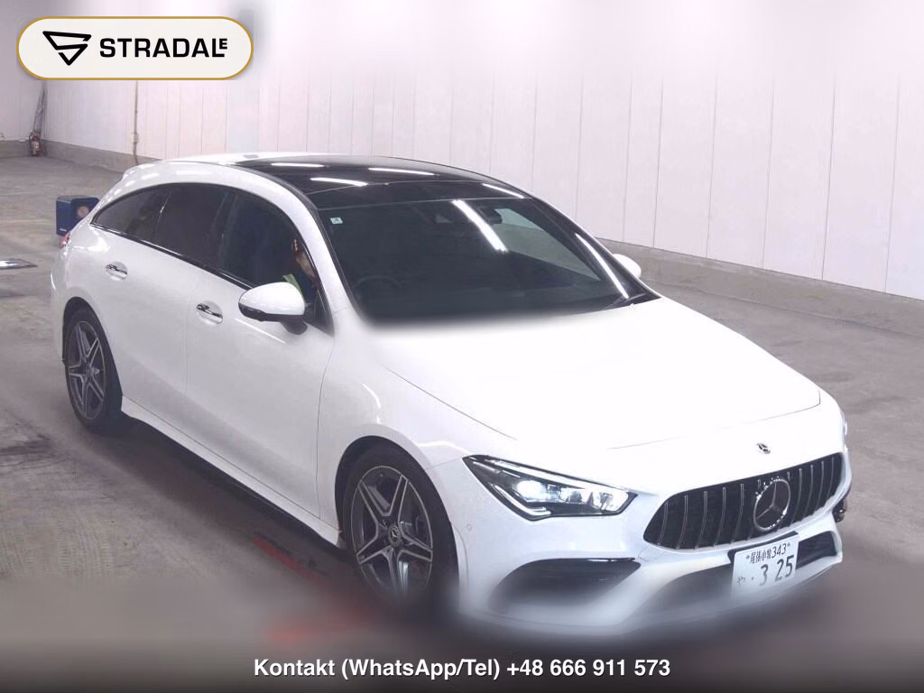 MERCEDES BENZ CLA-CLASS SHOOTING BRAKE CLA200D SHOOTING BRAKE AMG LINE 2021, aukcja z Japonii, zdjęcie 1